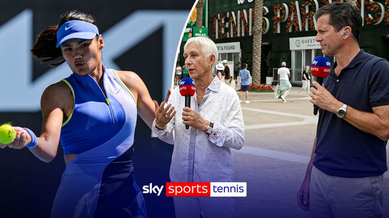 maria and henman by raducanu