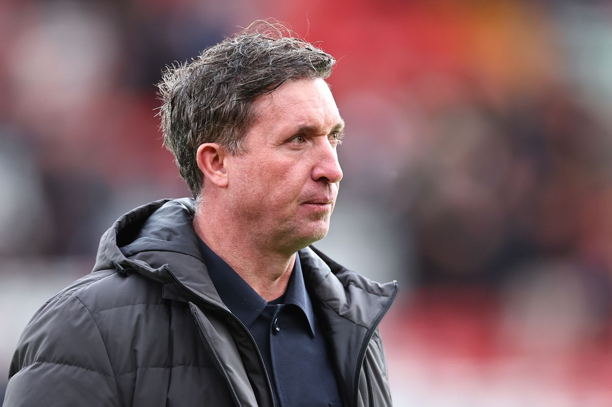     Robbie Fowler during the Premier League match between Liverpool and Tottenham Hotspur at Anfield on March 15, 2026.