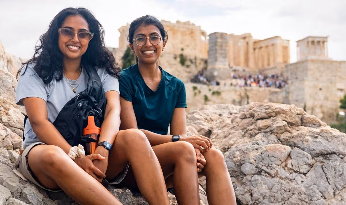 BBC Race Across The World 2026 cast: Cousins ​​Puja and Roshni. 