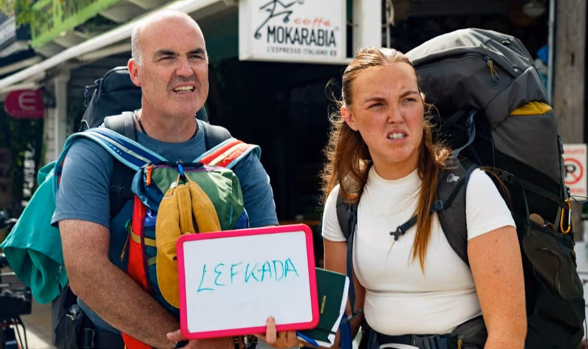 BBC Race Across The World 2026 stars: Young doctor Molly and her geography teacher father Andrew. 