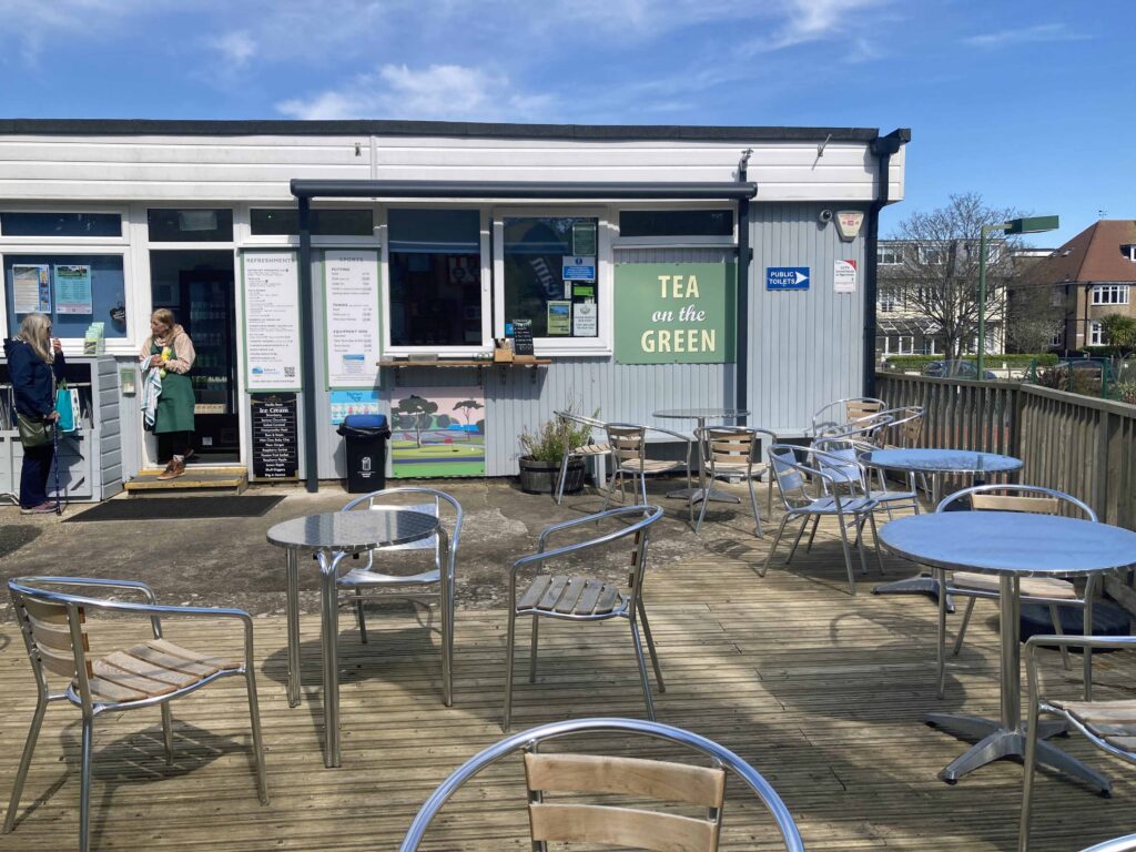 Beach gardens green tea