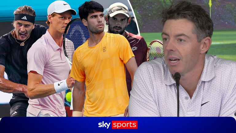 Rory McIlroy says he will go through the Monte Carlo Masters semi-finals action between Alexander Zverev vs Jannik Sinner and Carlos Alcaraz vs Valentin Vacherot as he rests before starting action on the third day of the Masters. 