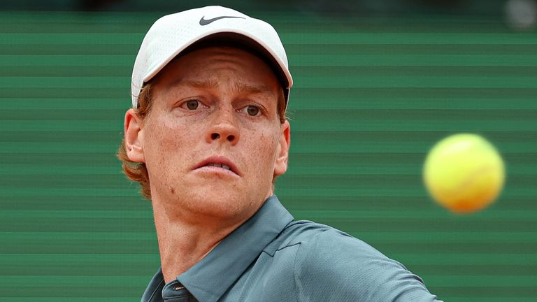 Jannik Sinner from Italy