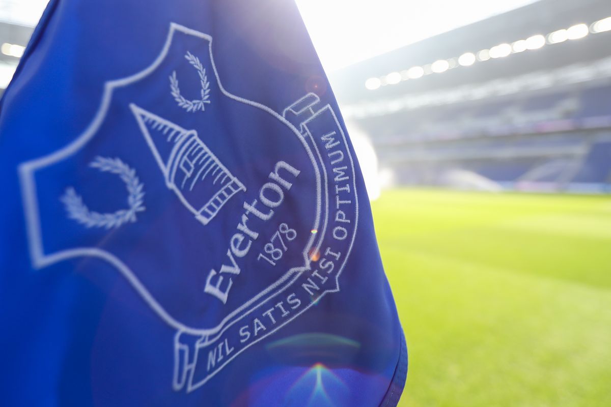 Everton's corner flag is seen before the Premier League match between Everton and Chelsea at Hill Dickinson Stadium in Liverpool, United Kingdom, on March 21, 2026. (Photo by Jorge Horsted/News Images/NurPhoto via Getty Images)