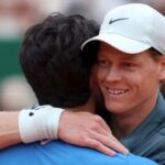 Jannik SInner and Carlos Alcaraz tied after the final at the Monte-Carlo Masters