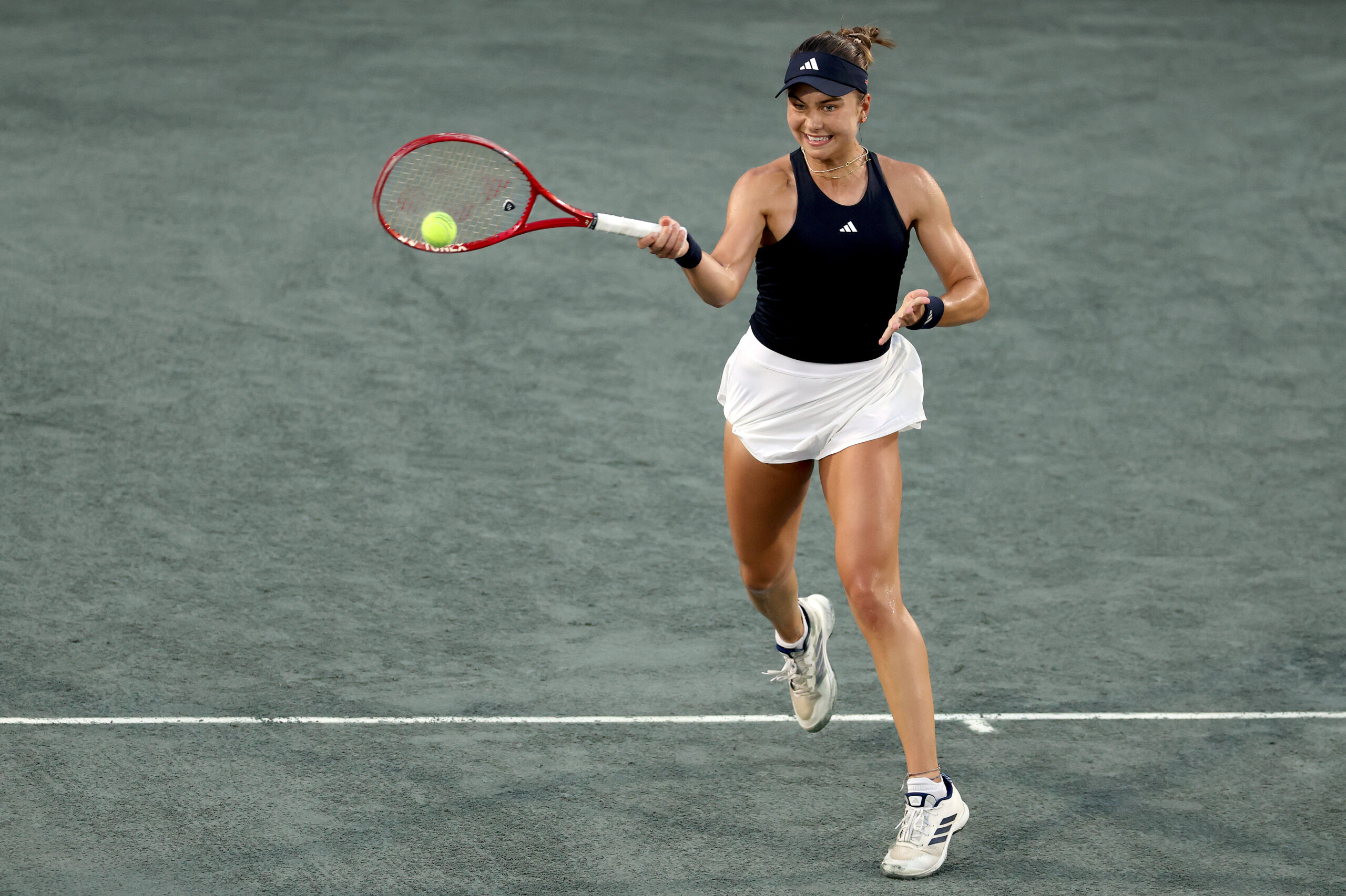 Jovic battles Kenin to join Keys in the Charleston quarterfinals