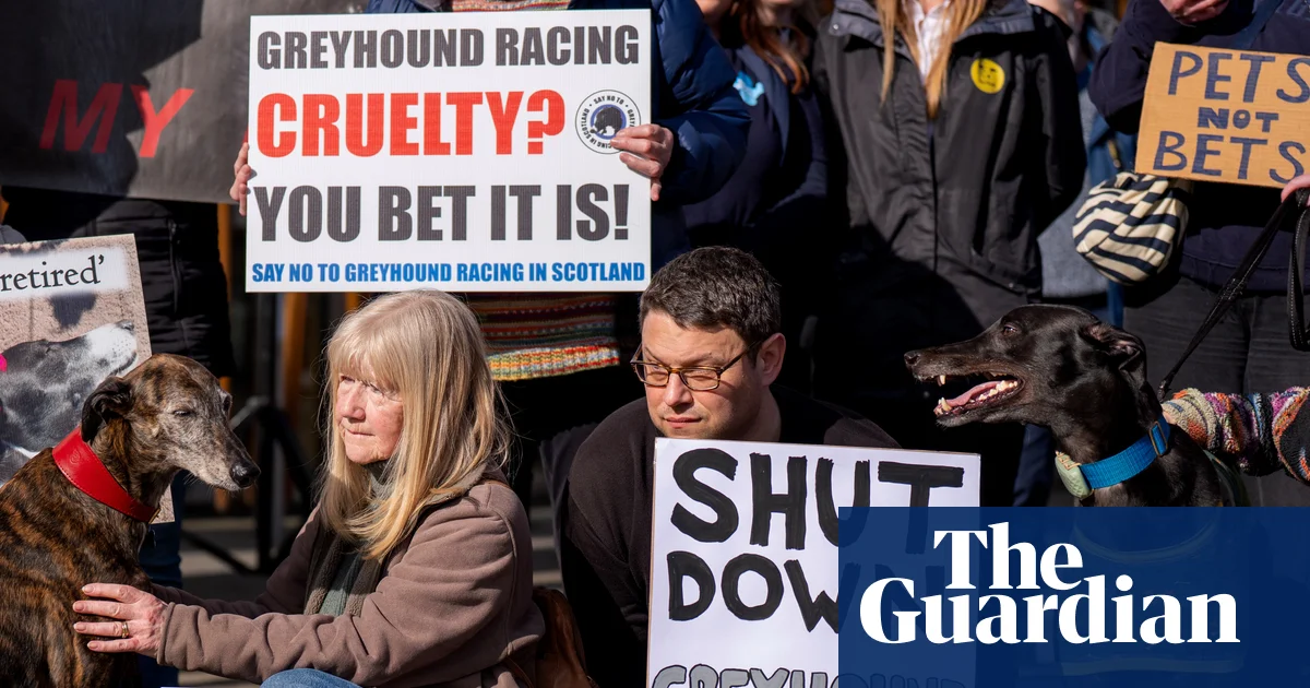 Keir Starmer has called for a ban on 'brutal' greyhound racing in England