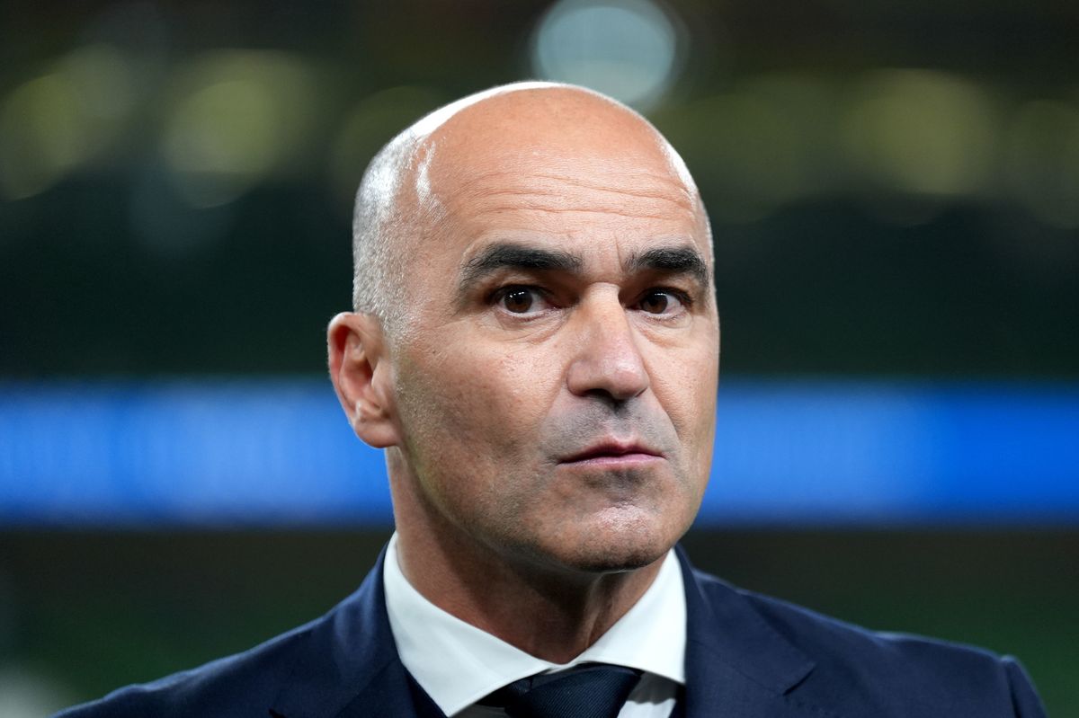 Portuguese manager Roberto Martinez