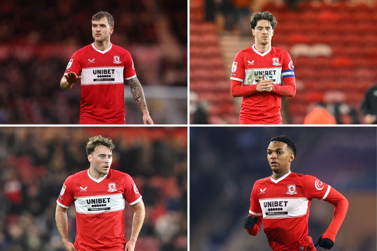 Riley McGree, Hayden Hackney, Aidan Morris and Morgan Whittaker are all doubts for Middlesbrough's clash with Millwall.