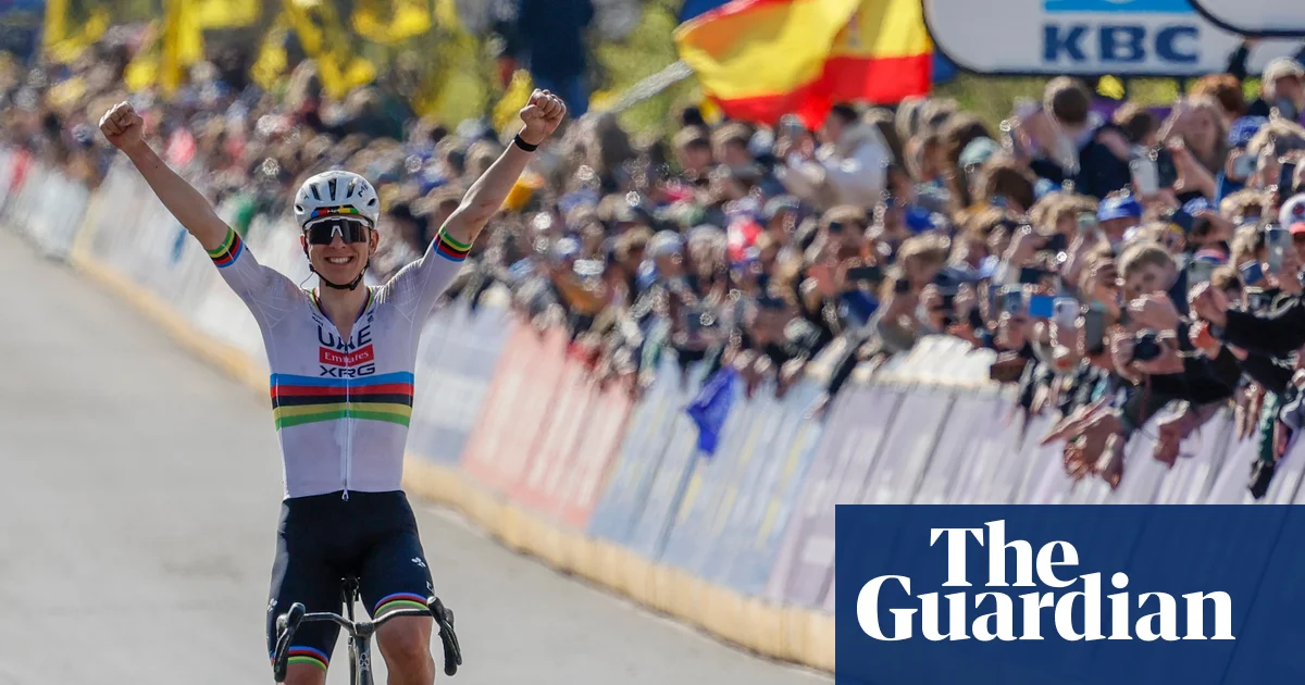 Pogacar denies Van der Poel a Tour of Flanders win but faces red lights