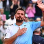 Stan Wawrinka plays his final match at the Rolex Monte-Carlo Masters on Monday.