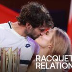 Valentin Vacherot and Emily Snyder celebrate Monegasque's 2025 victory in Shanghai.